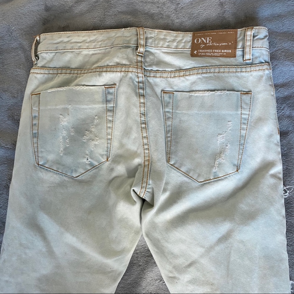 One Teaspoon Ripped Jeans - Picture 8 of 13